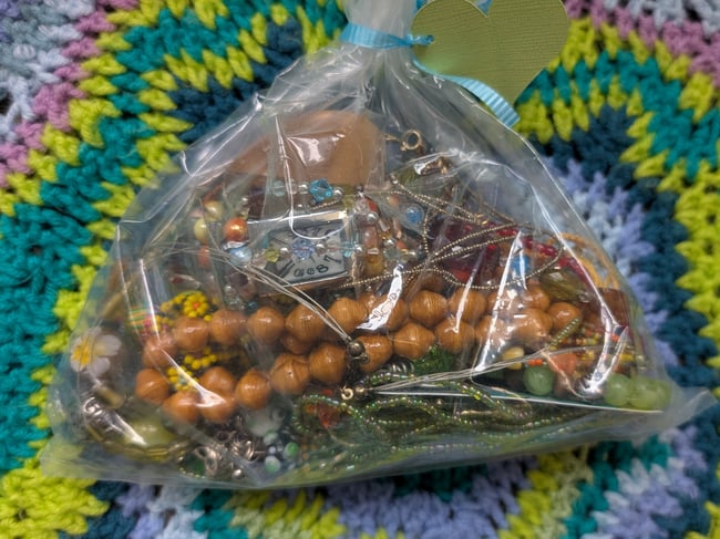 Whimsigoth Natural Jewel Tone Jewelry Mystery Grab Bag #6