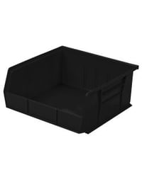 Hanging & Stacking Bin, 10-7/8 x 11 x 5", Black AW30235BLACK Package Qty :	6 ($7.21 EA)