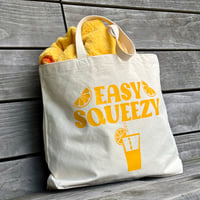 Image 2 of Lemon with Bow Tote Bag
