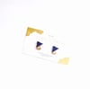 Navy Blue Minnesota State Wood Studs 