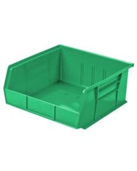 Hanging & Stacking Bin, 10-7/8 x 11 x 5", Green AW30235GREEN Package Qty :	6 ($7.21 EA)