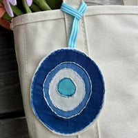Image 2 of Evil Eye Bag Charm
