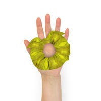 Image 5 of Lime Diamonds Hair Scrunchie