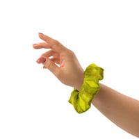 Image 4 of Lime Diamonds Hair Scrunchie
