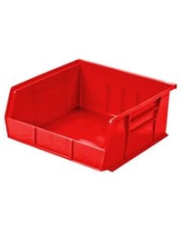 Hanging & Stacking Bin, 10-7/8 x 11 x 5", Red Package Qty :6 AW30235RED ($7.21 EA)