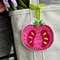 Image 2 of Tomato Slice Bag Charm