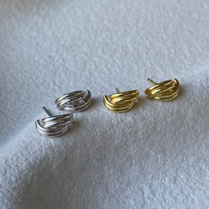 Image of Fia Studs Silver