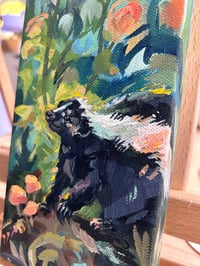 Image 2 of Yucca – skunk and yucca adam's needle plant 4x12" painting