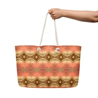 Image 1 of Tulip Tree Flower Oversized Weekender Bag