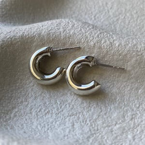 Image of Odette Hoops Silver