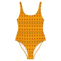 Image 10 of Alstroemeria One-Piece Swimsuit