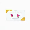 Hot Pink  Minnesota State Wood Studs 