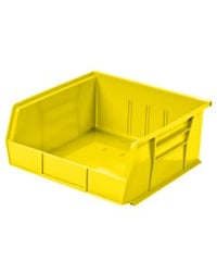 Hanging & Stacking Bin, 10-7/8 x 11 x 5", Yellow AW30235YELLOW Package Qty :	6 ($7.21 EA)