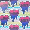 Pride Heart Stickers