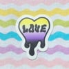 Mini Pride Heart Stickers