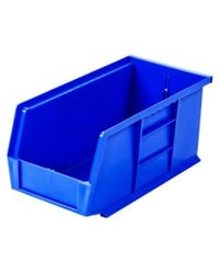 Hanging & Stacking Bin, 10-7/8 x 5-1/2 x 5", Blue Package Qty :12 ($4.53 EA) AW30230BLUE