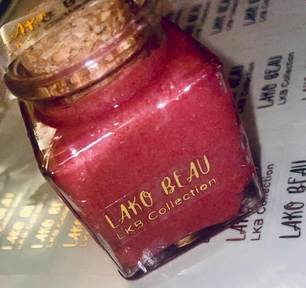Image of Organic Strawberry Lip Scrub