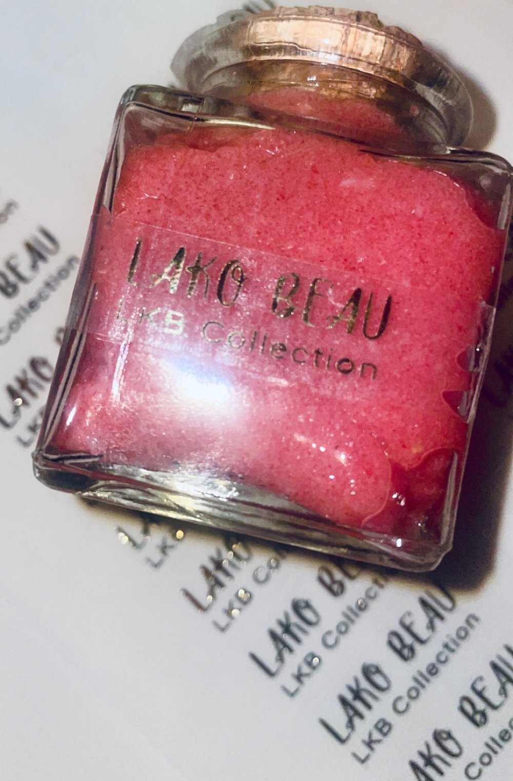 Image of Organic Strawberry Lip Scrub