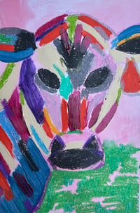 Image 3 of Cows- original art on paper 