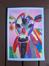 Image 4 of Cows- original art on paper 