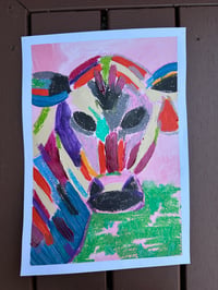 Image 5 of Cows- original art on paper 