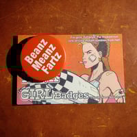 Image 2 of Alan's Replica 1975 "Beanz Meanz Fartz" - Hand-Made Matt-Finish 38mm Badge/Button