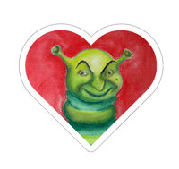 Image 1 of Shrekapillar Sticker