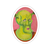 Image 1 of Handsome Shrekward Sticker