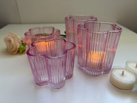 Image 1 of PINK TEALIGHTS