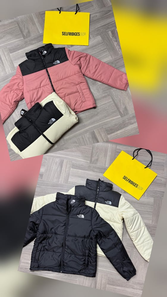 Image of Womens Northface Puffer Jecket