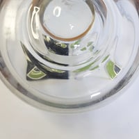 Image 5 of Small New Quarter Pendant in Grey with Soft Earthy Green