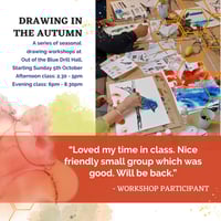 Image 3 of Drawing in the Autumn Art Workshop Series
