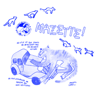 Image 2 of Teeshirt "accident de tigre"