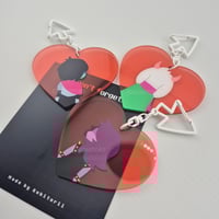 Image 1 of [LIMITED] Deltarune Keychains
