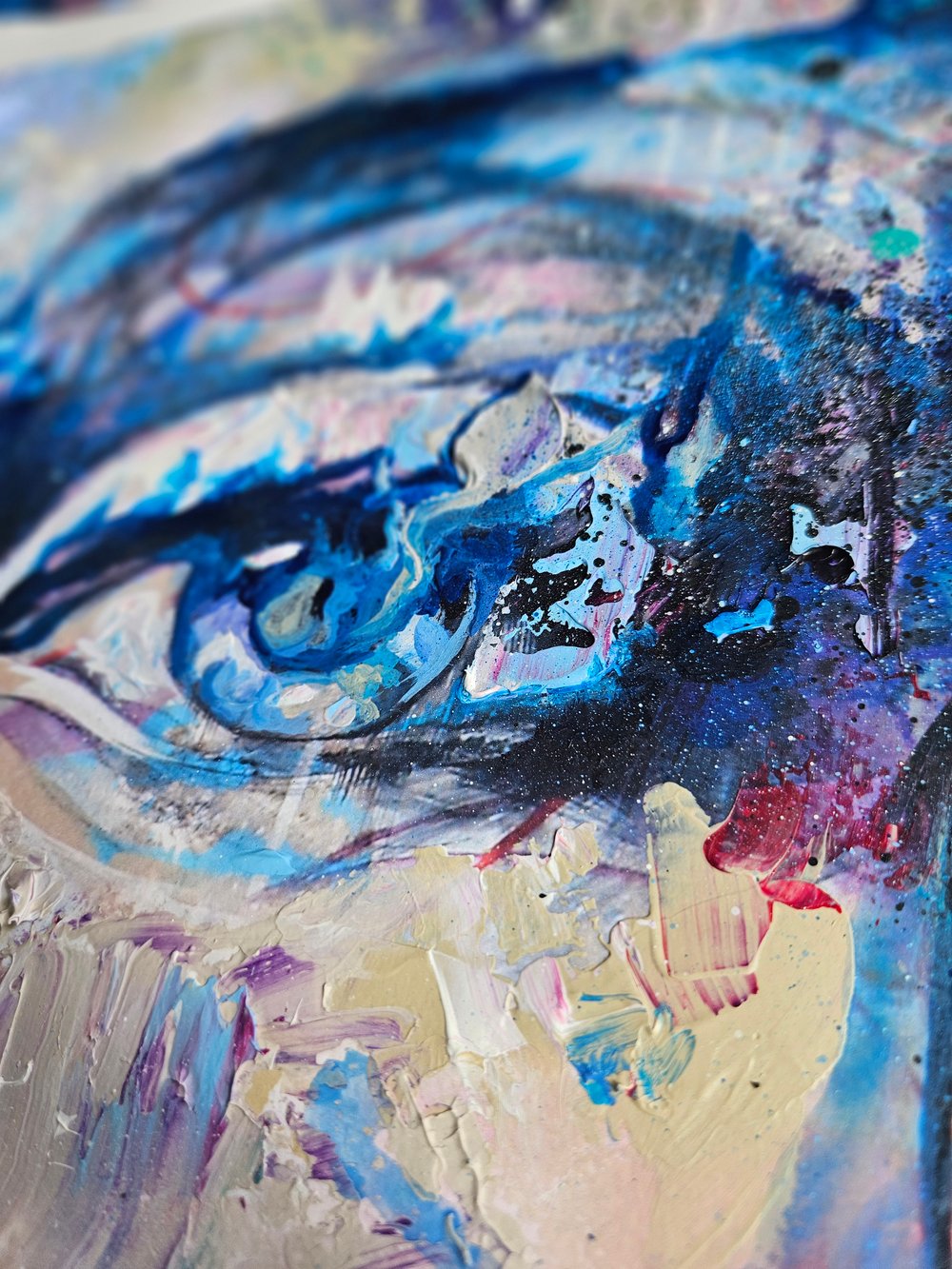 "The Dream Left Undrawn" 1/1 ORIGINAL - Mixed Media on paper - FREE WORLDWIDE SHIPPING!!!