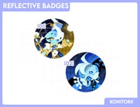 Image 5 of Shadow Milk Cookies Reflective Badges