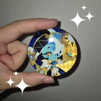 Image 3 of Shadow Milk Cookies Reflective Badges