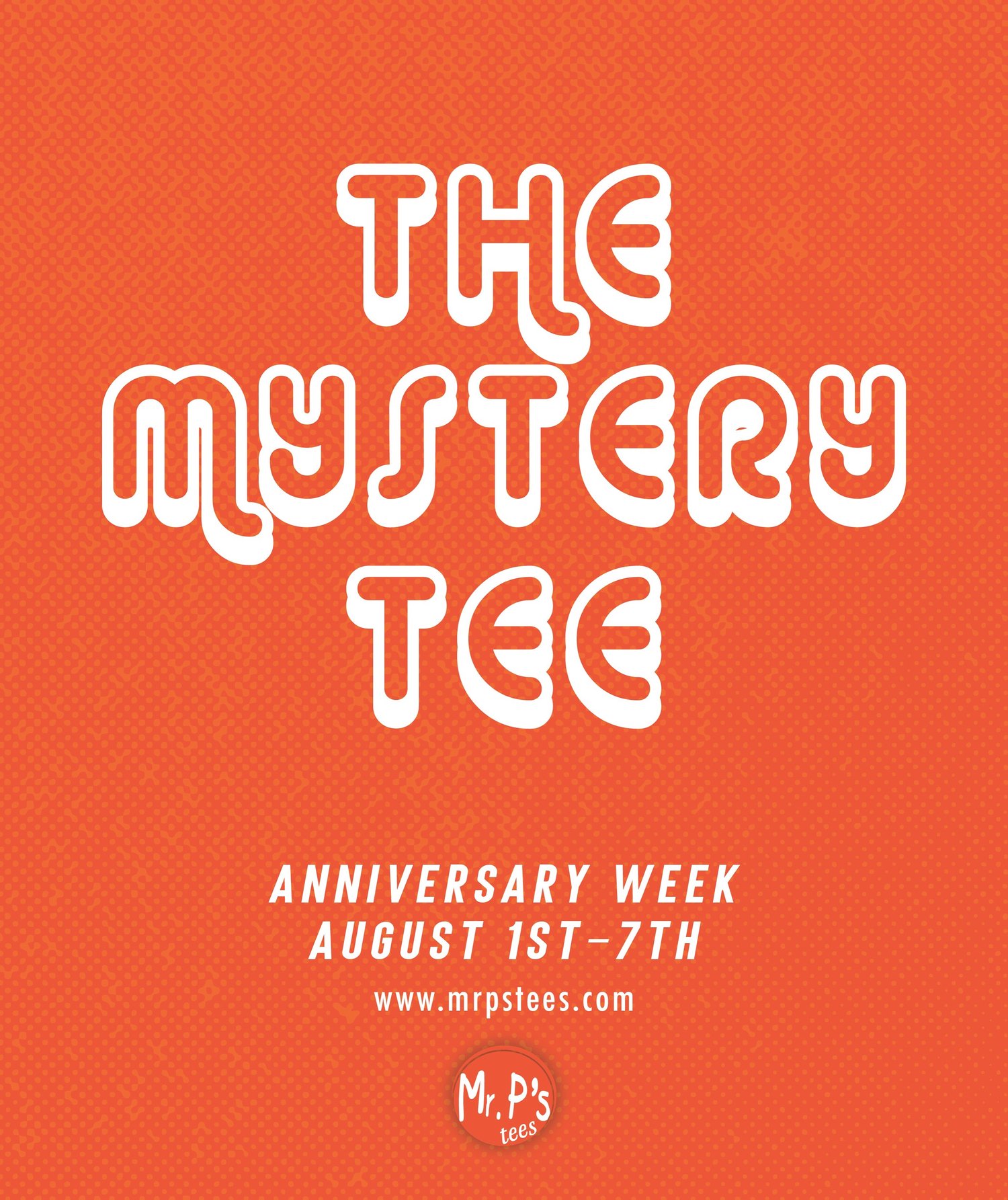 Image of 2025 YOUTH Mystery Tee aka Oysters Rockefeller