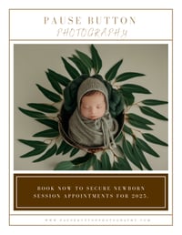 Image 1 of Newborn Portraits at Pause Button Photography