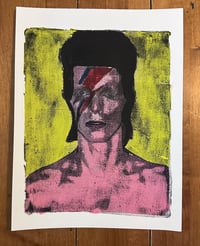 Bowie Gel Print
