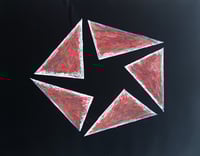 Pentagon triangle blades