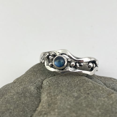 Image of River Ring with Sapphire