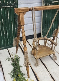 Image 3 of Wooden props swing 9-24 