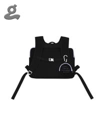 Image 2 of BLACK X PURPLE LaptopBag