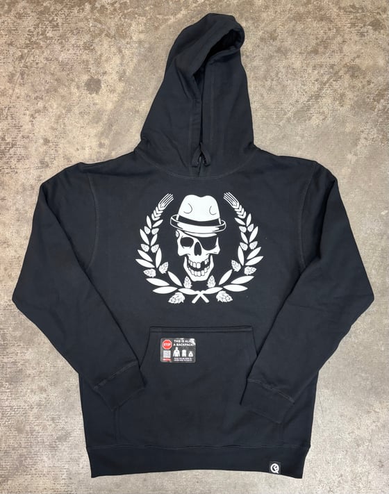 Image of Skull & Laurel Wreath Quickflip Hoodie