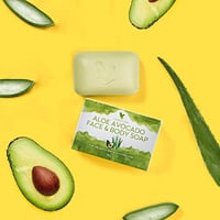Image 2 of Aloe Avocado Face & Body Soap