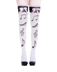 Image 2 of I <3 Music stockings