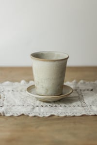 Image 2 of yunomi cup with a saucer