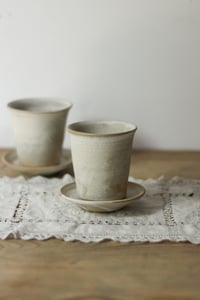 Image 1 of yunomi cup with a saucer