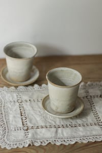 Image 5 of yunomi cup with a saucer
